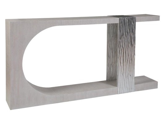 Artistica Home - Signature Designs Sereno Long Console, Misty White Gray - 2291-966 veiw 1
