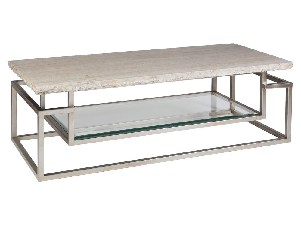 Artistica Home - Signature Designs Theo Rect Cocktail Table, Champagne - 2286-945 veiw 1
