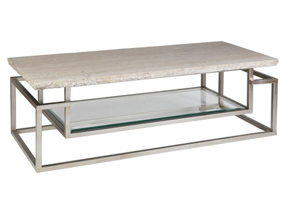 Artistica Home - Signature Designs Theo Rect Cocktail Table, Champagne - 2286-945 veiw 1