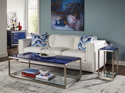 Artistica Home - Signature Designs Ultramarine Rec Cocktail Table, Stainless Steel - 2288-945C veiw 2
