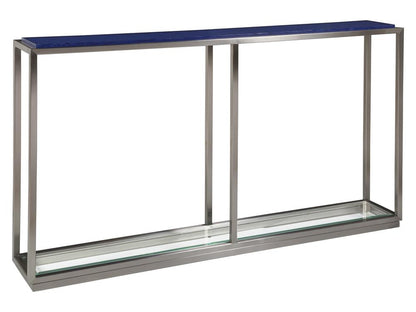 Artistica Home - Signature Designs Ultramarine Shallow Console, Stainless Steel - 2288-966 veiw 1