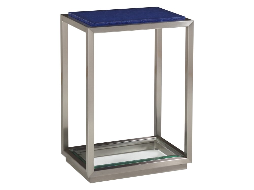Artistica Home - Signature Designs Ultramarine Spot Table, Stainless Steel - 2288-950 veiw 1