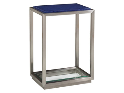 Artistica Home - Signature Designs Ultramarine Spot Table, Stainless Steel - 2288-950 veiw 1