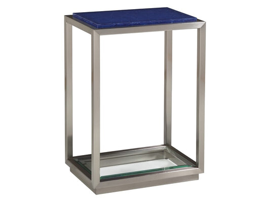 Artistica Home - Signature Designs Ultramarine Spot Table, Stainless Steel - 2288-950 veiw 1