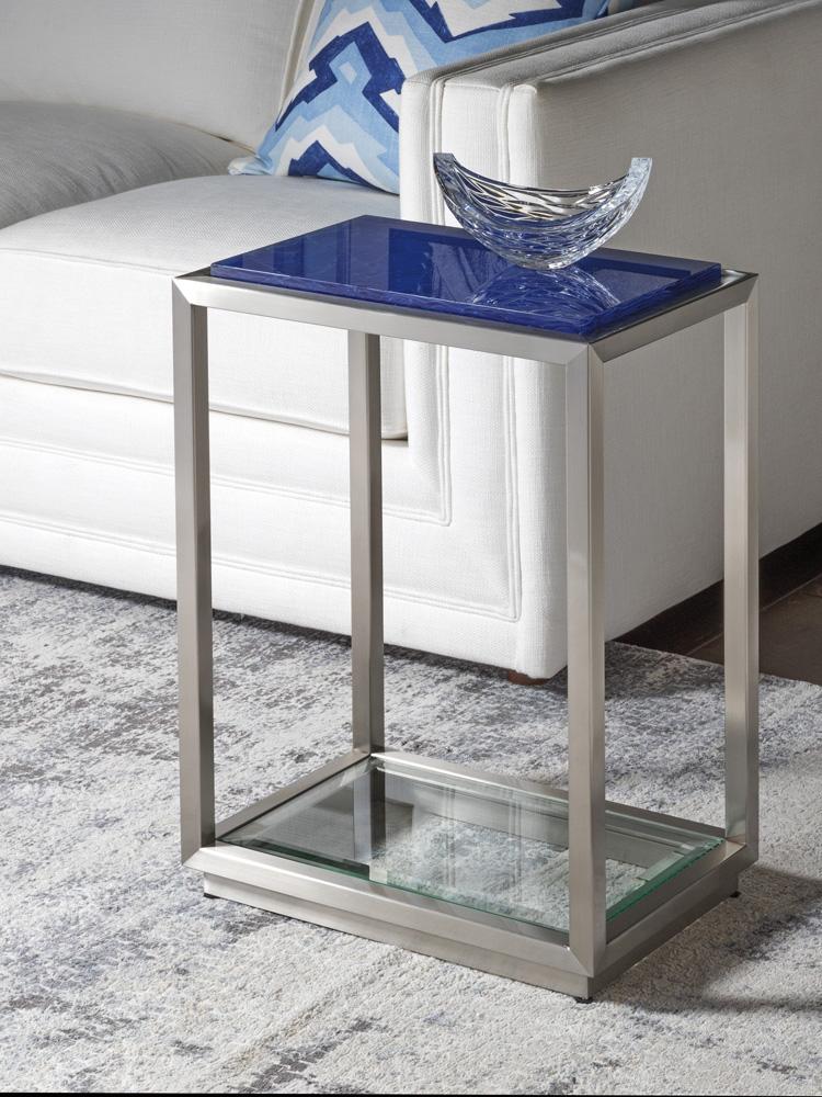 Artistica Home - Signature Designs Ultramarine Spot Table, Stainless Steel - 2288-950 veiw 2