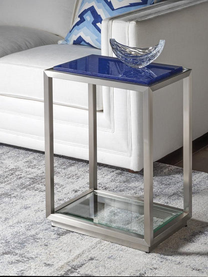 Artistica Home - Signature Designs Ultramarine Spot Table, Stainless Steel - 2288-950 veiw 2