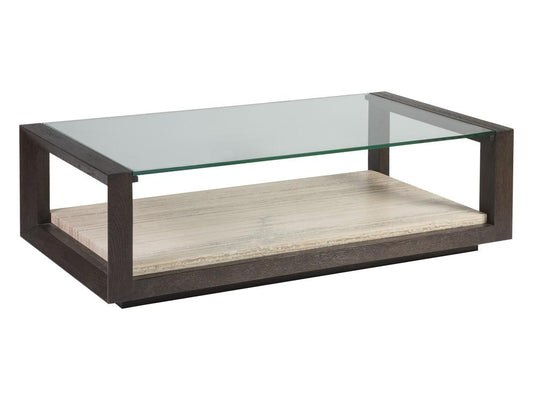 Artistica Home - Signature Designs Venerato Rectangular Cocktail Table, Mocha - 2270-945 veiw 1