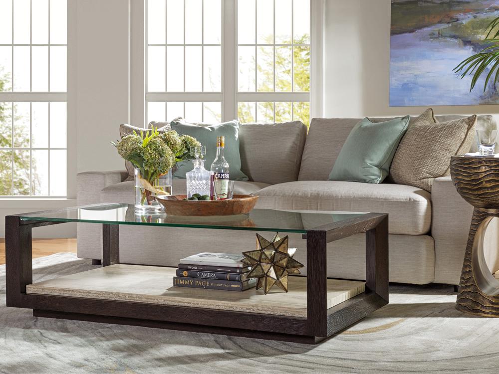 Artistica Home - Signature Designs Venerato Rectangular Cocktail Table, Mocha - 2270-945 veiw 2