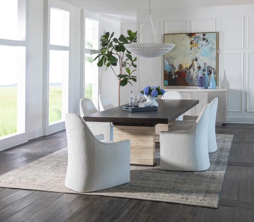 Artistica Home - Signature Designs Venerato Rectangular Dining Table, Mocha - 2270-877C veiw 2