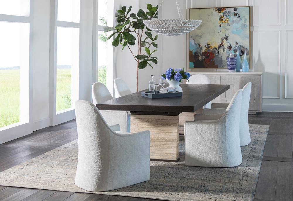 Artistica Home - Signature Designs Venerato Rectangular Dining Table, Mocha - 2270-877C veiw 3