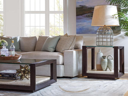 Artistica Home - Signature Designs Venerato Rectangular End Table, Mocha - 2270-955 veiw 2