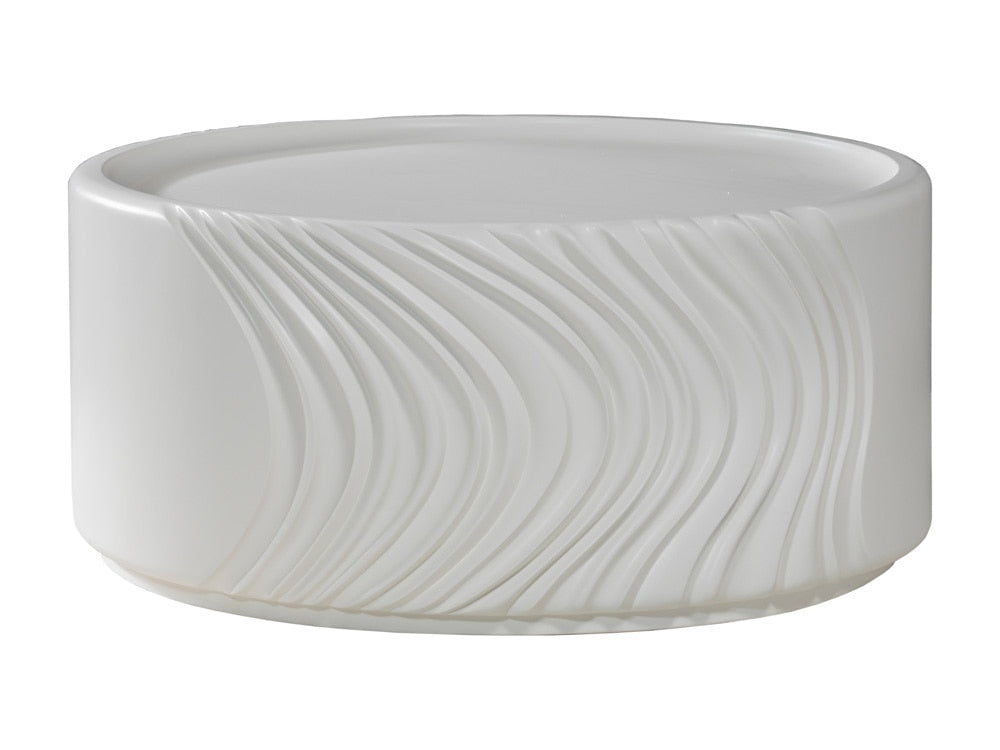 Artistica Home - Signature Designs Volante Rnd Drum Cocktail Tbl, Ivory - 2315-943 veiw 1