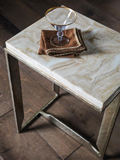 Artistica Home - Signature Designs Woodrow Spot Table, Bronze - 2318-950 veiw 3