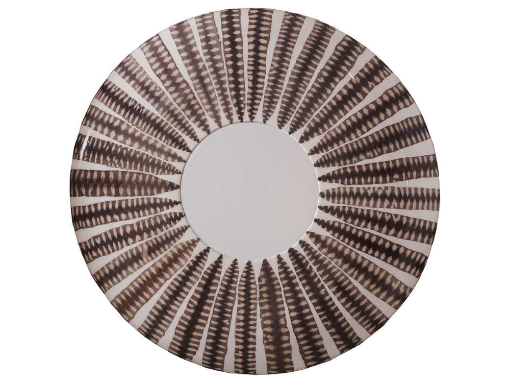 Artistica Home - Signature Designs Sulu Sea Snake Round Mirror - Grays - 2064-902 veiw 1