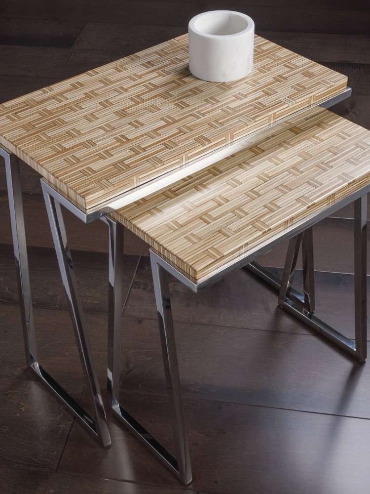 Artistica Home - Signature Designs Thatch Nesting Tables - 25W x 15D x 25H - 2126-958 veiw 2