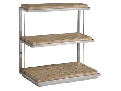 Artistica Home - Signature Designs Thatch Three Tier Spot Table - 24W x 14D x 25H - 2126-955 veiw 1