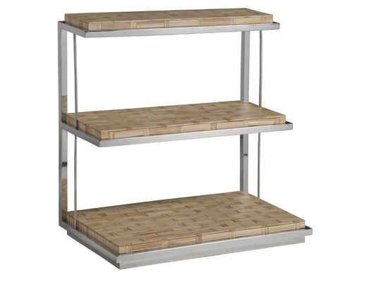 Artistica Home - Signature Designs Thatch Three Tier Spot Table - 24W x 14D x 25H - 2126-955 veiw 1