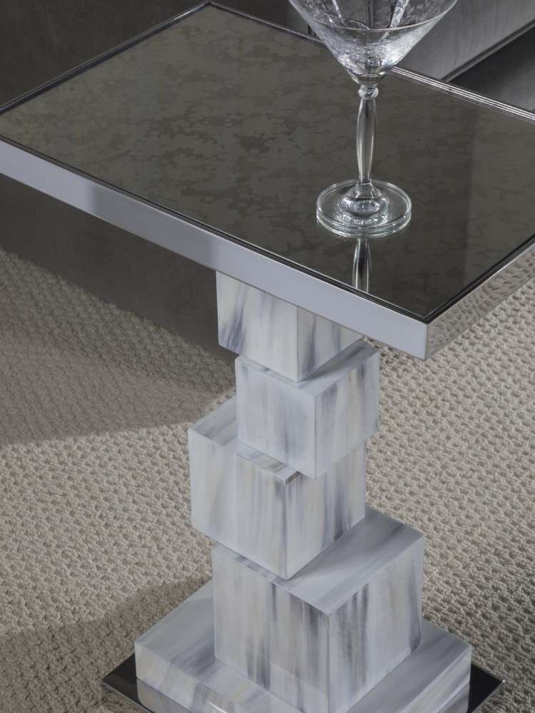 Artistica Home - Signature Designs Touche Rectangular Spot Table - 18W x 12D x 25H - 2206-950 veiw 2