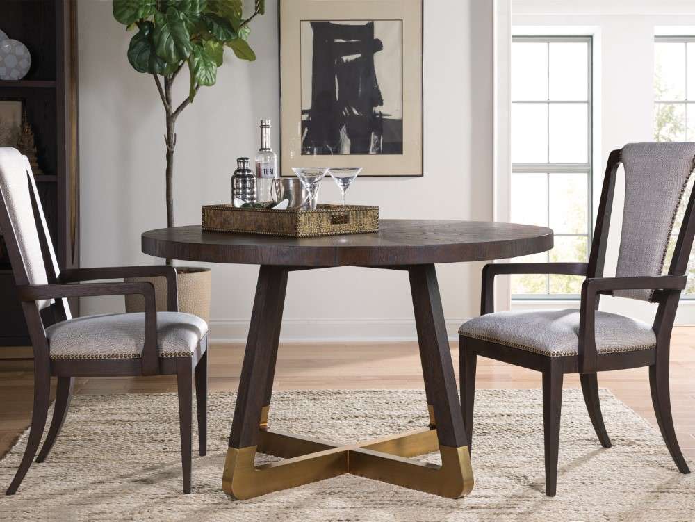 Artistica Home - Verbatim Round Dining Table - 54W x 54D x 30H - 2170-870C veiw 2
