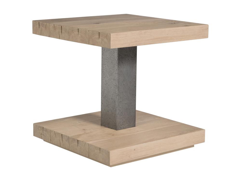 Artistica Home - Verite Square End Table, Light Oak - 2240-957 veiw 1