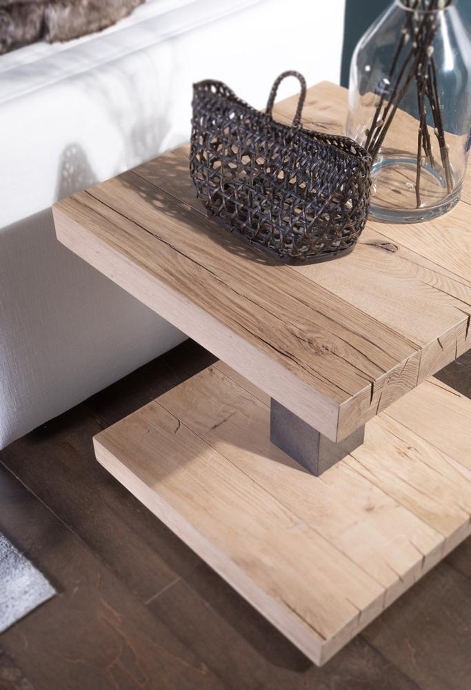 Artistica Home - Verite Square End Table, Light Oak - 2240-957 veiw 2