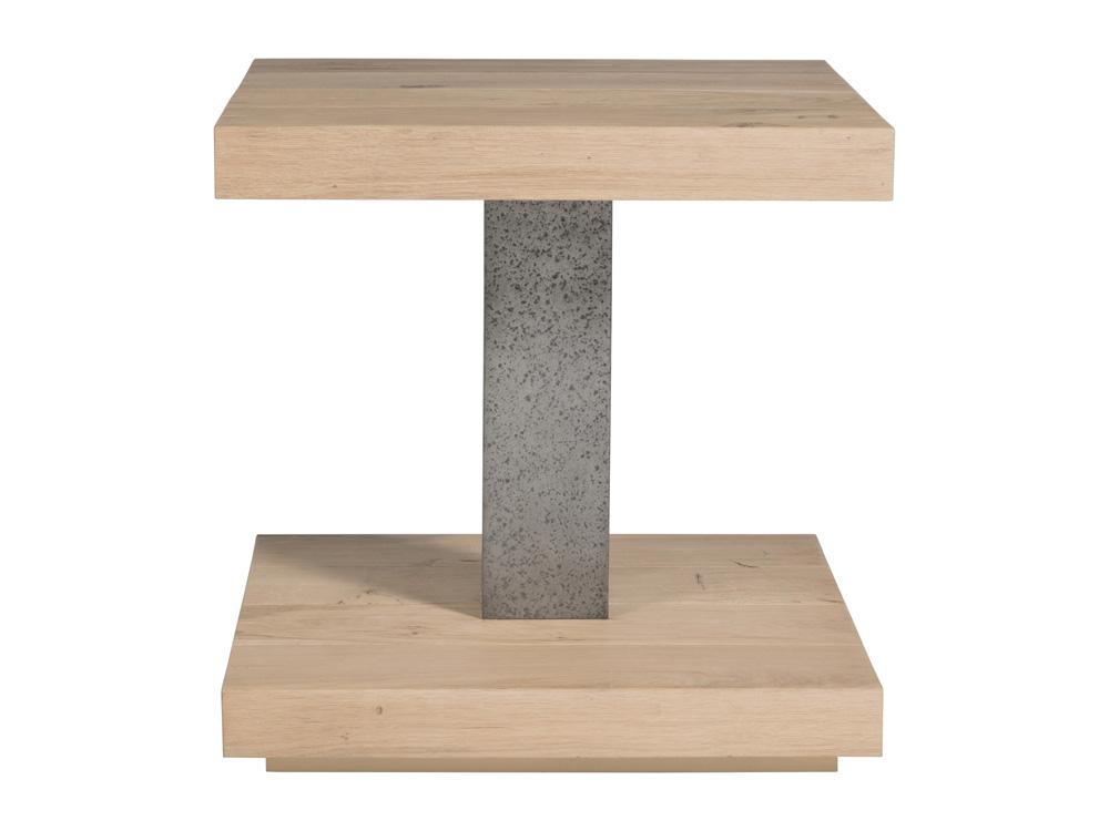 Artistica Home - Verite Square End Table, Light Oak - 2240-957 veiw 3