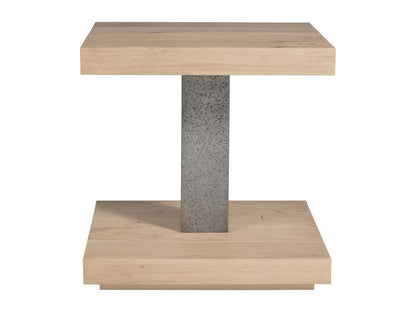 Artistica Home - Verite Square End Table, Light Oak - 2240-957 veiw 3