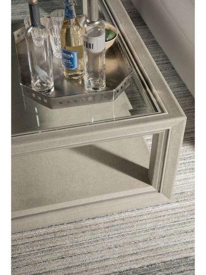 Artistica Home - Signature Designs Zeitgeist Linen Cocktail Table - 54W x 30D x 18H - 2141-945 veiw 3