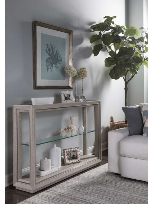 Artistica Home - Signature Designs Zeitgeist Linen Console - 54W x 12D x 36H - 2141-966 veiw 2