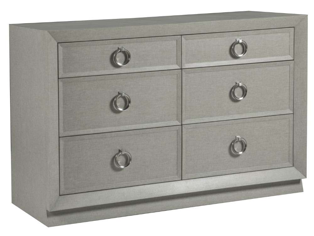 Artistica Home - Signature Designs Zeitgeist Linen Double Dresser - 54W x 22D x 35H - 2141-222 veiw 1
