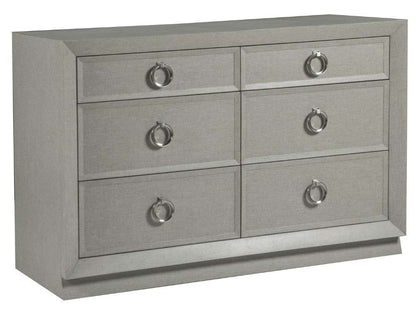 Artistica Home - Signature Designs Zeitgeist Linen Double Dresser - 54W x 22D x 35H - 2141-222 veiw 1