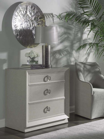 Artistica Home - Signature Designs Zeitgeist Linen Hall Chest - 36W x 20D x 35H - 2141-973 veiw 2