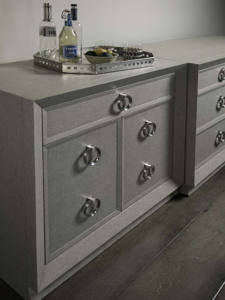 Artistica Home - Signature Designs Zeitgeist Linen Hall Door Chest - 36W x 20D x 35H - 2141-974 veiw 3
