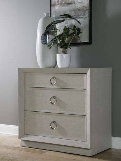 Artistica Home - Signature Designs Zeitgeist White Drawer Hall Chest - 36W x 20D x 35H - 2140-973 veiw 2