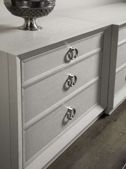 Artistica Home - Signature Designs Zeitgeist White Drawer Hall Chest - 36W x 20D x 35H - 2140-973 veiw 3
