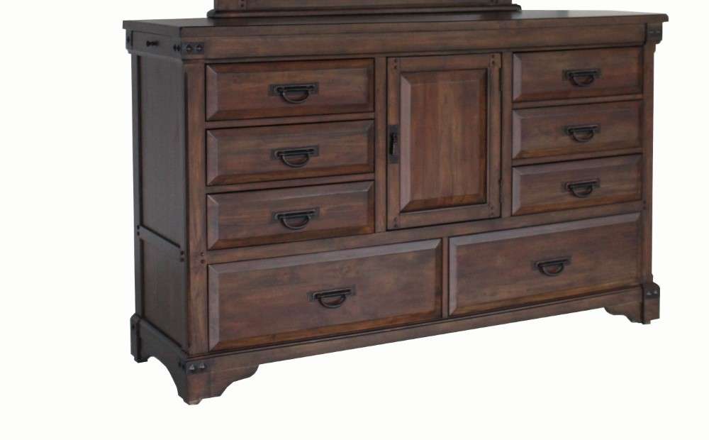 Avalon Furniture - Aspen Village Mahogany Dresser - B06928-D-C veiw 1
