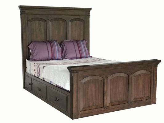 Avalon Furniture - Aspen Village Queen Bed veiw 1