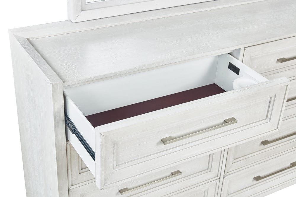 Avalon Furniture - B00967 White Dresser - B00967 D