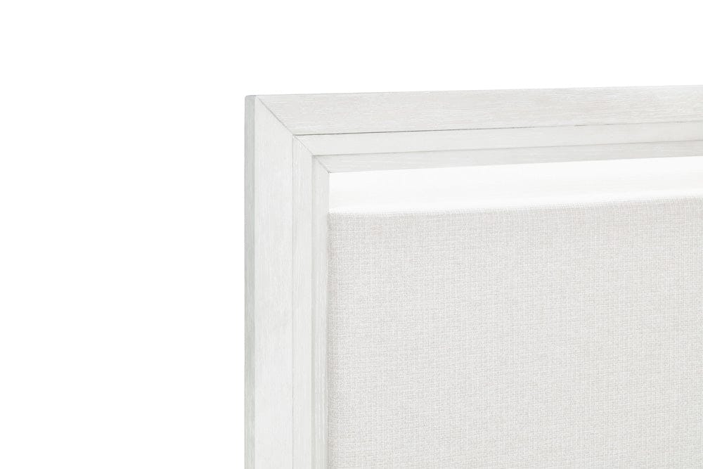 Avalon Furniture - B00967 White King Storage Bed - B00967 6/6 STG-BENCH