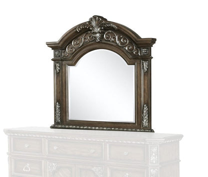 Avalon Furniture - B01920  Medium Oak Mirror - B01920 M view 1