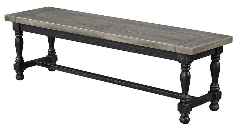 Avalon Furniture - Brenham Dining Bench - D00511 DB veiw 1