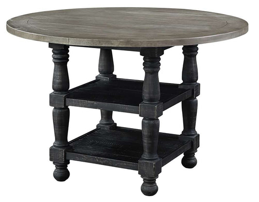 Avalon Furniture - Brenham Round Counter Table - D00511 GT veiw 1
