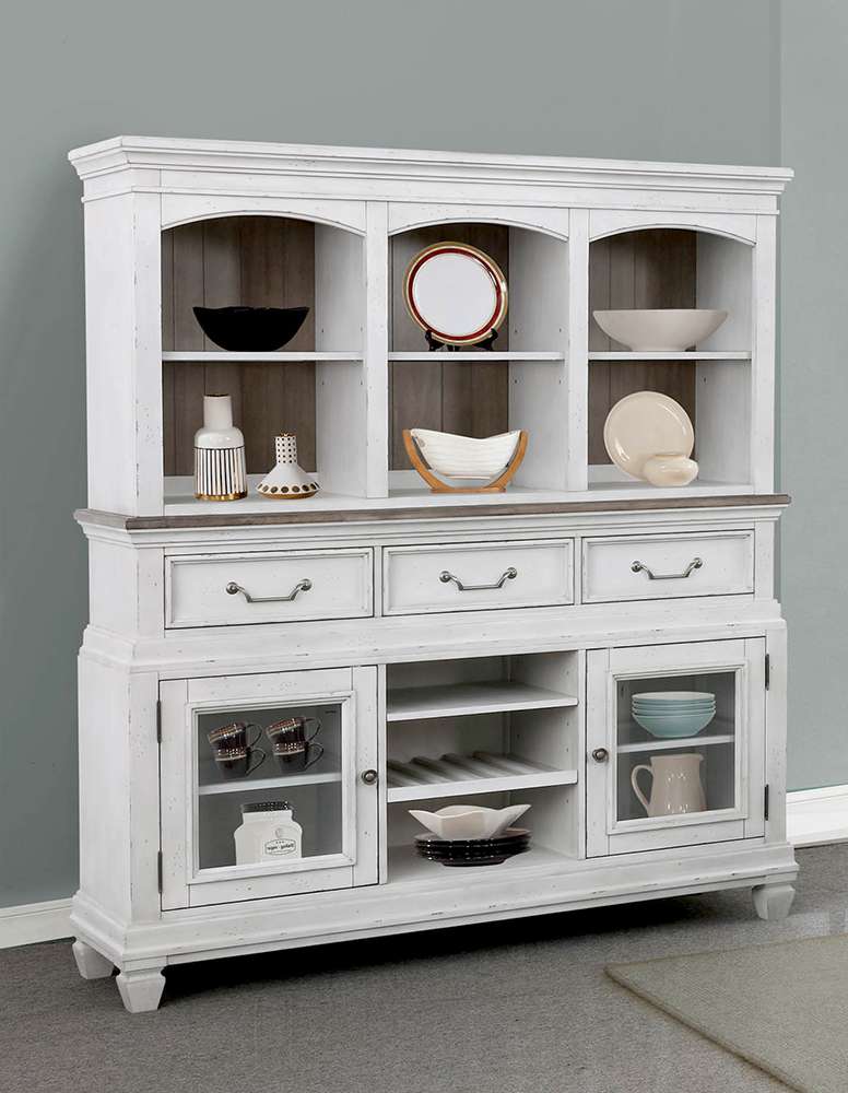 Avalon Furniture - Complete Hutch/Buffet - D00323 BFH SET veiw 1