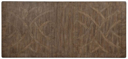 Avalon Furniture - Leg Table Complete 76X96 - D00323 DT veiw 2