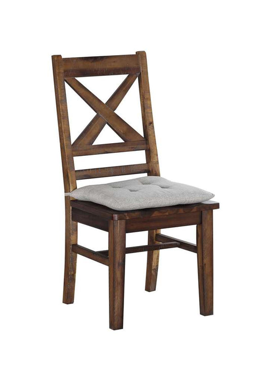 Avalon Furniture - Fresno Dining Chair W/Tie On Cushion (Set of 2) - D0526N DC veiw 1