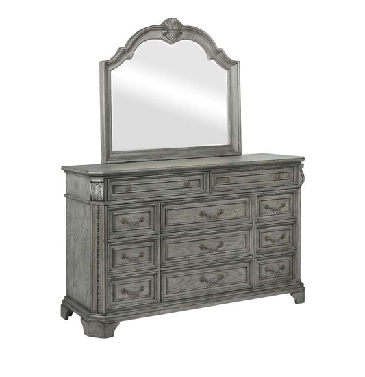Avalon Furniture - Grand Isle Dresser and Mirror - B01550 D_M veiw 1
