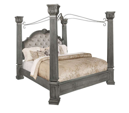 Avalon Furniture - Grand Isle King Canopy Bed veiw 1