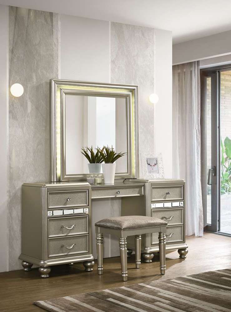 Avalon Furniture - Kaleidoscope Vanity Stool - B0846J VS veiw 3