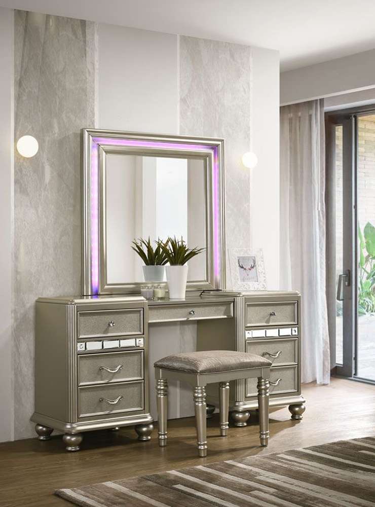 Avalon Furniture - Kaleidoscope Vanity Stool - B0846J VS veiw 4