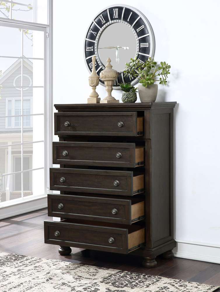 Avalon Furniture - Lauren Chest - B02255 C-C veiw 2
